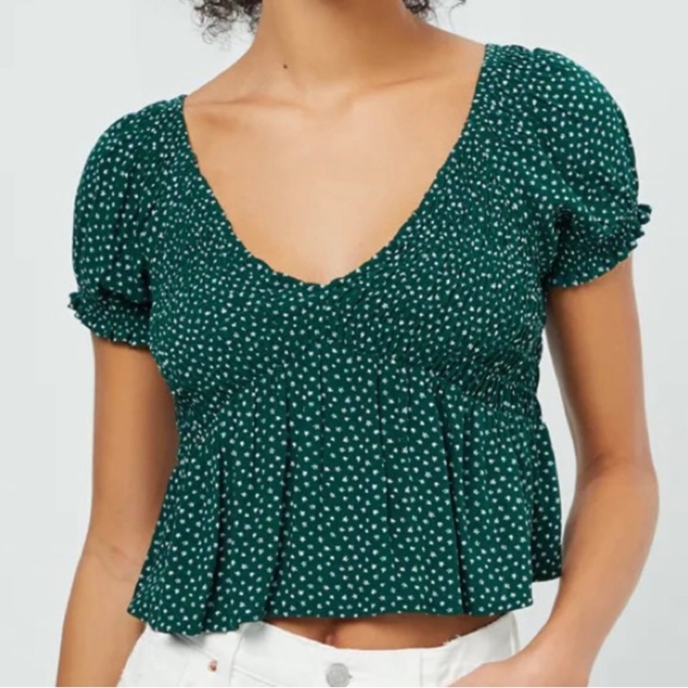 Pacsun V-Neck Babydoll Top